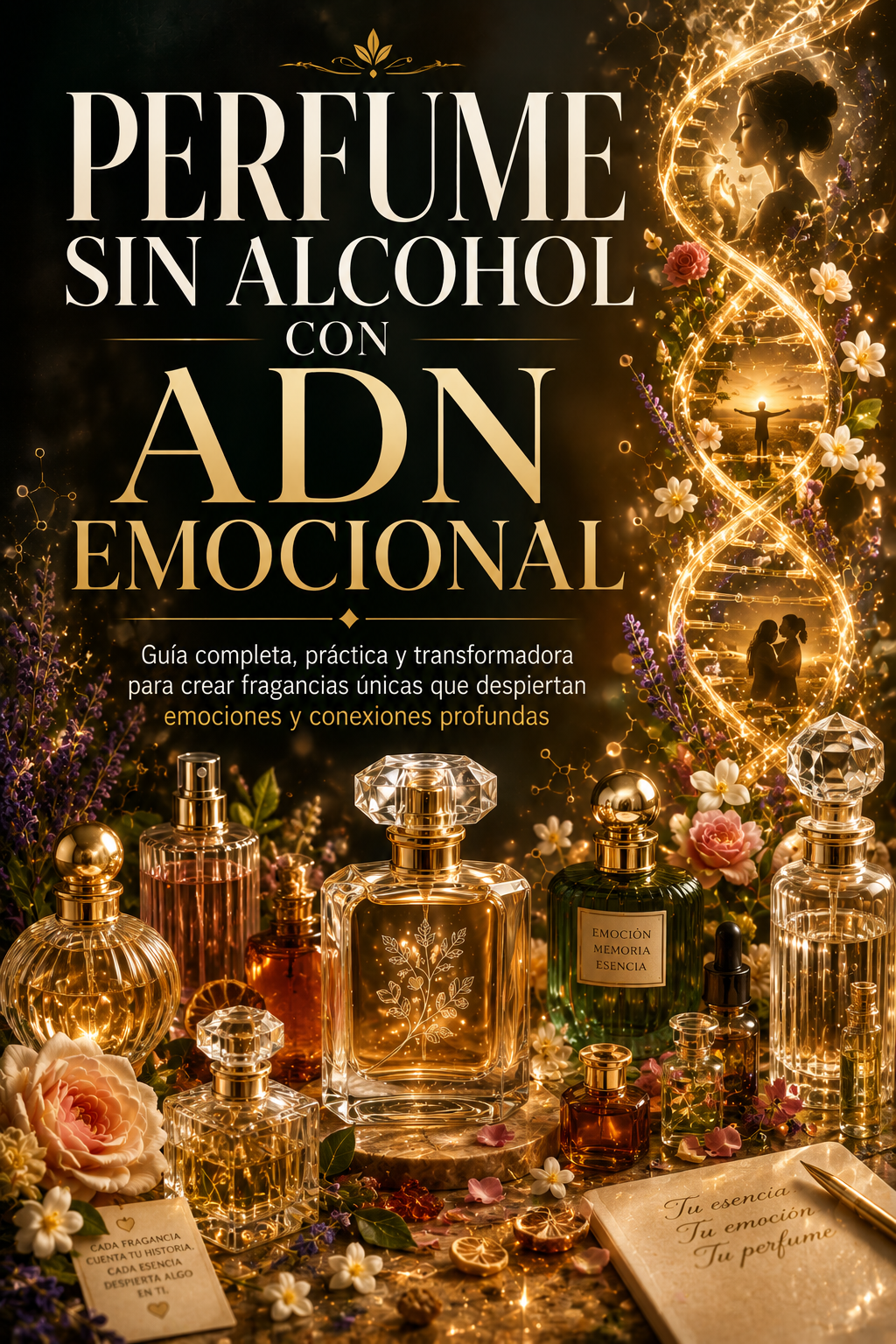 Haz tu propio Perfume sin alcohol con ADN emocional + 3 BONOS